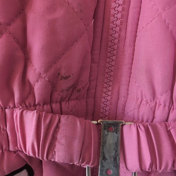 Vintage Hello Kitty Coat Girls Sz 5 Sanrio Pink Puffy Jacket Winter Coat Kawaii - Picture 6 of 15
